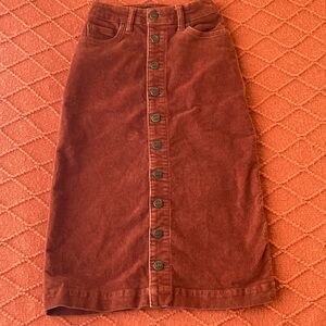 LEE Vintage Modern High Rise Midi Skirt